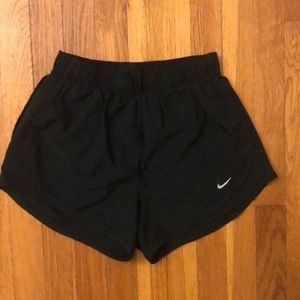 Black Nike shorts